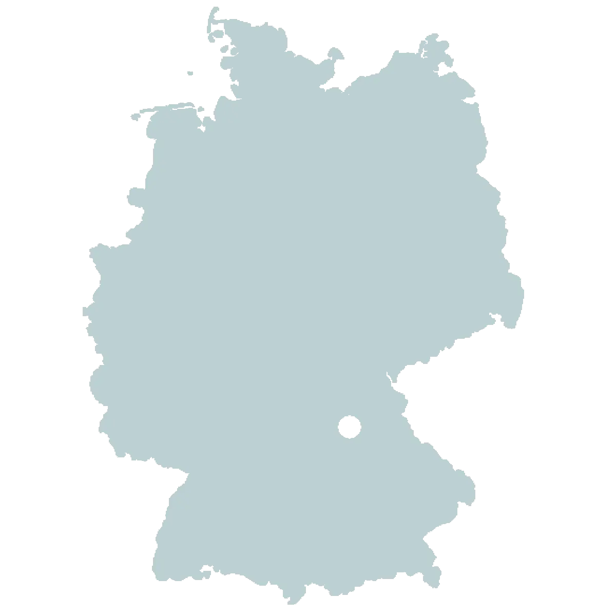 haarverdicker aus deutschland - map grafik