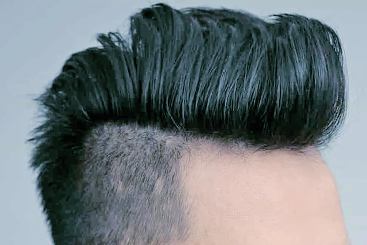 haarverdicker nachher - einzelhaar mit hairexpand haarverdicker